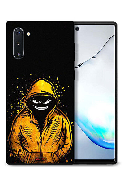 Tolwak غطاء حماية لهاتف سامسونج جالكسي نوت 10 برسومات مارشميلو بوي