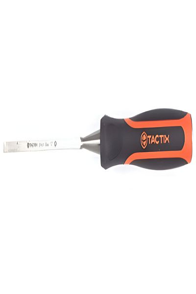 Tactix Durable Long Blade Wood Chisel with Non-Slip Handle