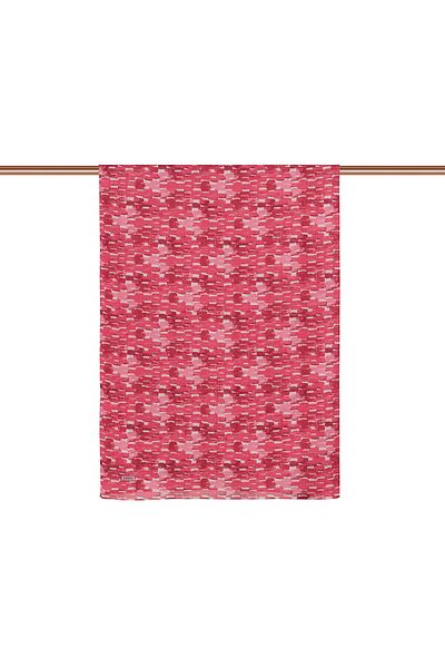 ipekevi Fuchsia Abstract Chain Cotton Shawl