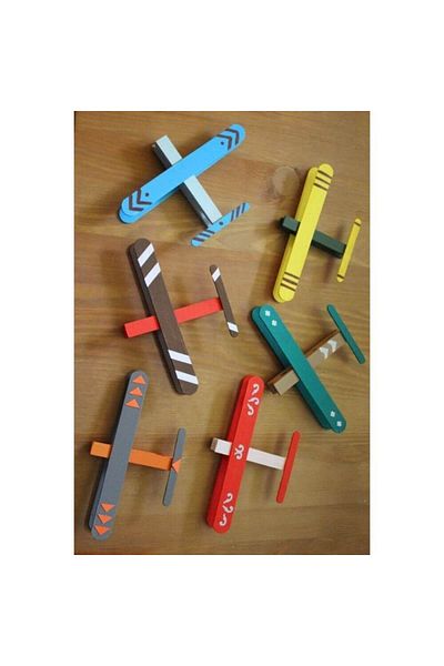 daço Daco Ice Cream Sticks, 70 pcs/Set, 11.2x1 cm, Multicolor