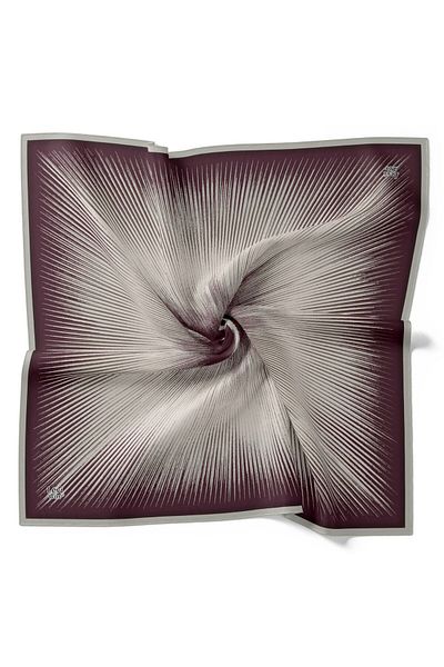 Levidor Hawaiian Pattern Sparkling Crystal Scarf