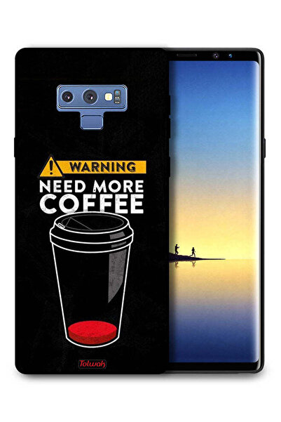 Tolwak غطاء حماية لهاتف سامسونج جالكسي نوت 9 - بحاجة لمزيد من القهوة