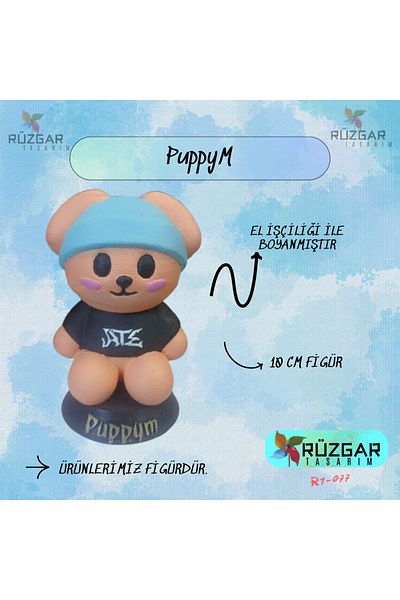 Rüzgar Tasarım Puppym - Skzoo Figure Set 10 cm Wolf Chan Leebit Dwaekkı Jiniret Han Quokka Bbokari Foxı.Ny