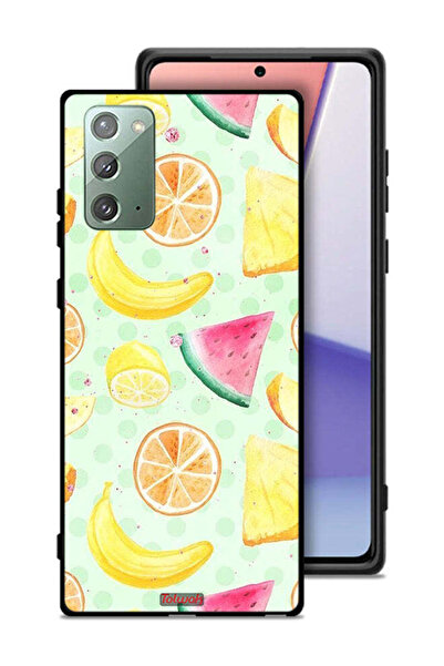 Tolwak غطاء حماية لهاتف سامسونج جالكسي نوت 20 برسومات فنية بألوان مائية وفواكه