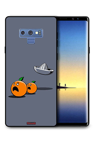 Tolwak غطاء حماية لهاتف سامسونج جالكسي نوت 9 بتصميم فني رقمي بسيط وفكاهي