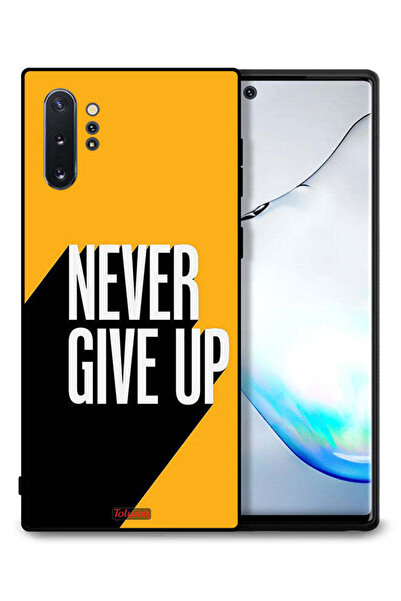 Tolwak غطاء حماية لهاتف سامسونج جالكسي نوت 10 بلس - لا تستسلم أبدًا