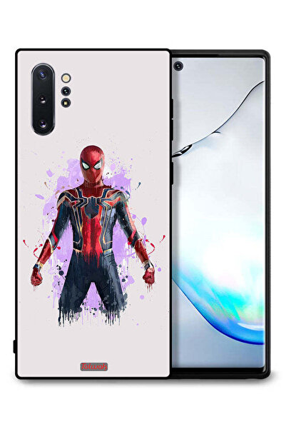 Tolwak Samsung Galaxy Note 10 Plus Protective Case Cover Iron Spider Artwork