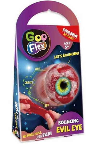 Paulinda Goo Flex Bouncing Eyes, Red