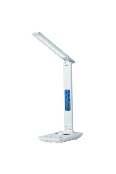 Blaupunkt LED Lamp Blaupunkt with Wireless Charger, USB port, Clock, Alarm, Thermometer, Touch Control, 5 Leve