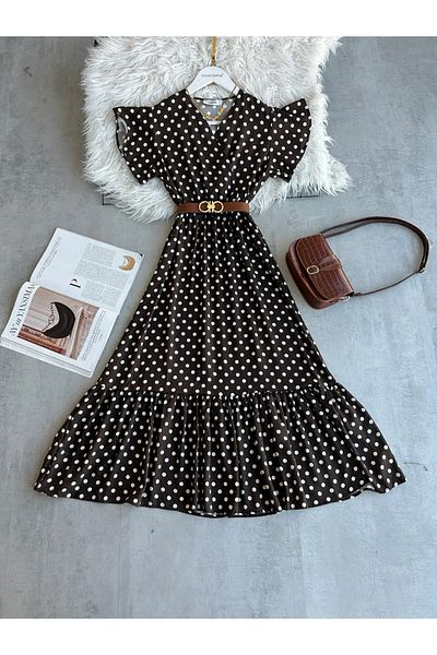 modabetce Double-Breasted women's dress