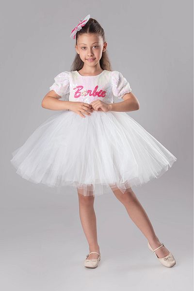 vestitino Girl's Sequin Ballerina Dress