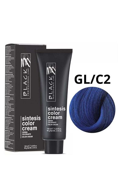 BLACK PROFESSIONAL LINE كريم سينتيسيس أوشن بلو GLC2 - لون شعر مكثف لإطلالات ساحرة