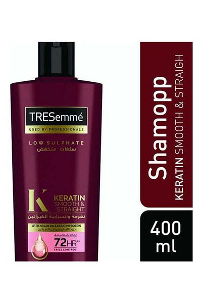 Unilever TRESemmé Sulfate-Less Shampoo Smooth & Flow Keratin 400ml Red