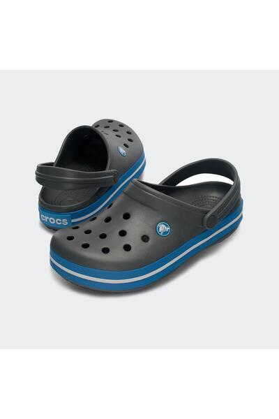 Crocs نعال رياضية رمادية للأطفال