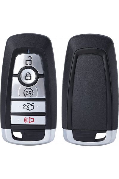 TECHSTAR Cheie auto completă Ford, Mustang, Edge, Fusion, Explorer, 902Mhz, 5 butoane, fără cheie, M3NA2C