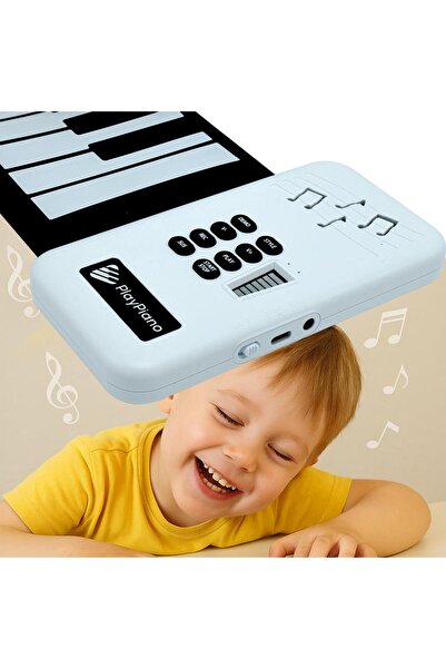 MagicVoice S3037C Renkli 37 Tuşlu Roll UP Silikon Piyano