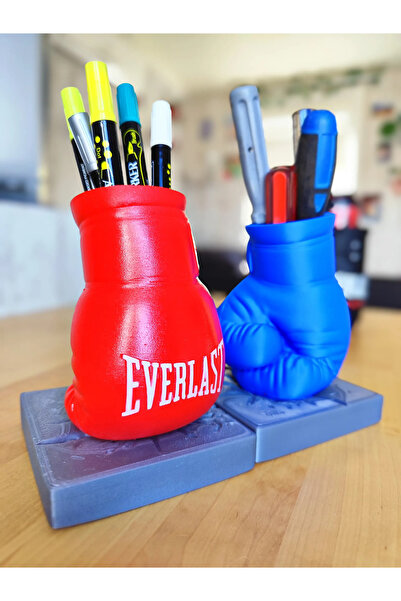 Phigo Boks Eldiveni Kalemlik Kişiselleştirilebilir (İsim Yazılabilir) - 2'li Set (15 cm)