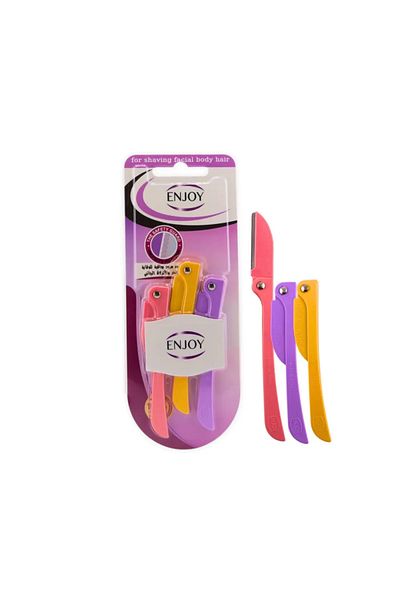 Enjoy Razor For Shaving Facial Body Hair 3Pcs