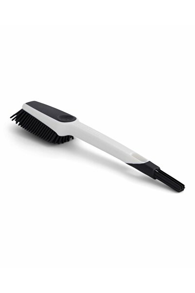 Twistshake فرشاة تنظيف زجاجات الأطفال ذات الرأس السيليكوني باللونين الأسود وا...