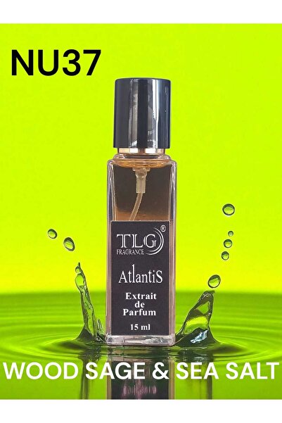 TLG TLGNU037e015 Wood Sage & Sea Salt Niche Extrait Unisex Parfüm, 15 ml (Cep...
