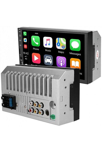 TECHSTAR MP5 Player Techstar® 7023C, 2DIN, Apple CarPlay, Android Auto, HD Touch Screen 7", MirrorLink, Bluet
