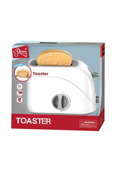 TEGOLE Toaster play set with timer for children Tegole