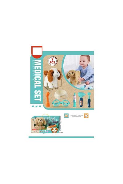 OEM Veterinary doctor set with puppy Ntoys Medical Set 7 pieces