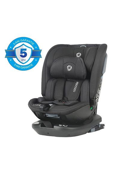 Coccolle Scaun auto rotativ cu Isofix Coccolle Velsa iSize Evolutive, 40-150 cm sau 0-36 kg