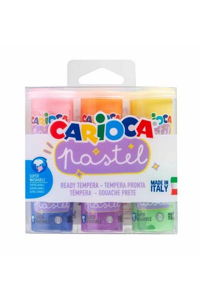 CARIOCA Carioca pastel tempera watercolors 6Ã25 ml