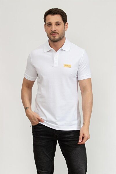 VERSACE JEANS COUTURE Erkek Polo Yaka T-Shirt