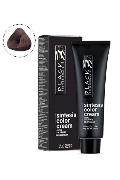 BLACK PROFESSIONAL LINE كريم تلوين الشعر بلاك سينتسيس بلون الشاي 6.32 - لون ش...