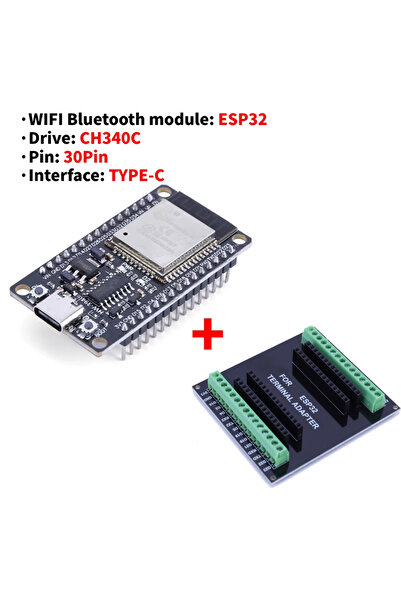 Choice 1Set ESP32 WROOM Development Board Wireless WiFi Bluetooth module Ultra-Low Power Consumption Dual C