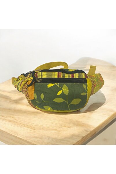 Old Cotton Geantă vintage casual cu spatele liber, colorată KC Summer