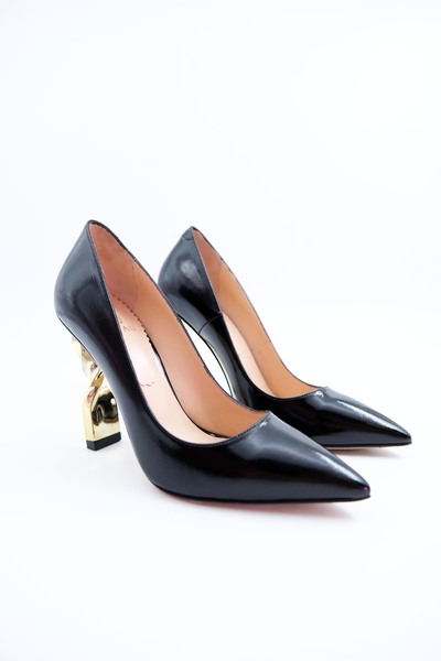 Tenau Pantofi clasici de damă din piele naturală