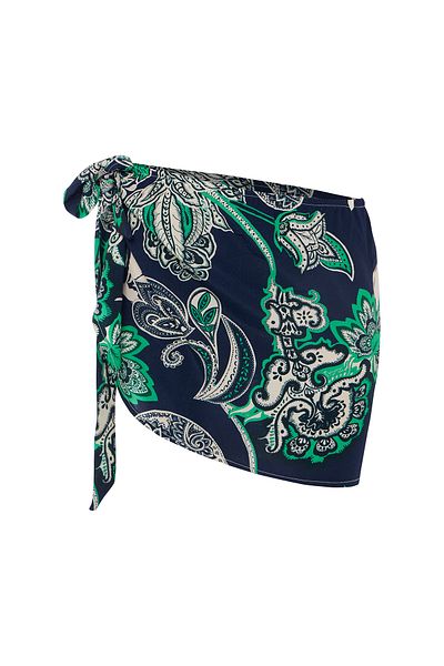 Eight Fashion Women's Colorful Printed Viscon Pareo