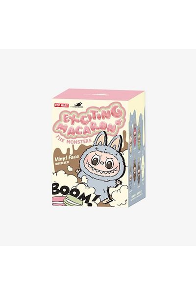 Pop Mart OEM Labubu Plush Toy, Captivating Macaron Vinyl Box With Face