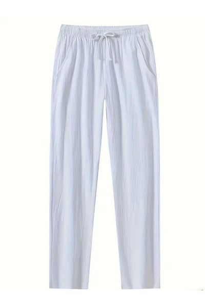 Butik Ross Relaxed Fit Muslin Fabric Pants