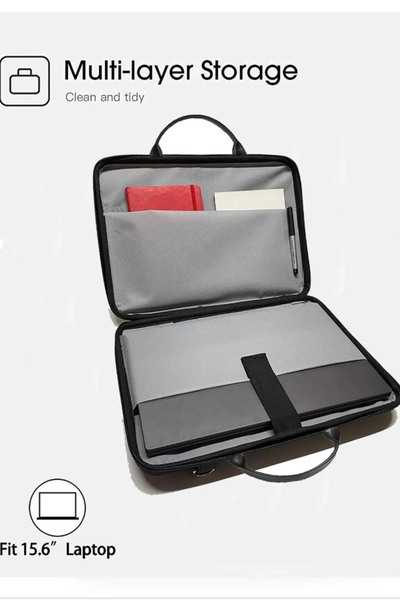 the modawest Αδιάβροχη τσάντα φορητού υπολογιστή με προστασία από την πίεση Macbook Air Pro 13-14-15,6 ιντσών