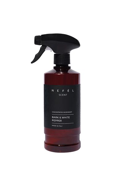NEFEL INTERCHEM NEFÉL SCENT - Concentrated deodorant spray with bark & ​​white pepper aroma, 480ml