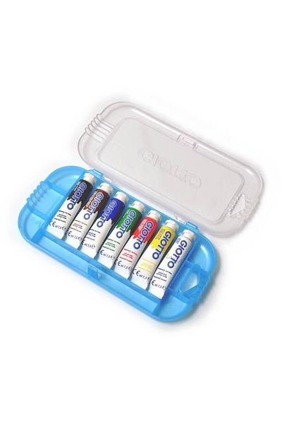 Arhi Design GIOTTO tempera 7 colors, 7.5 ml tube, plastic box
