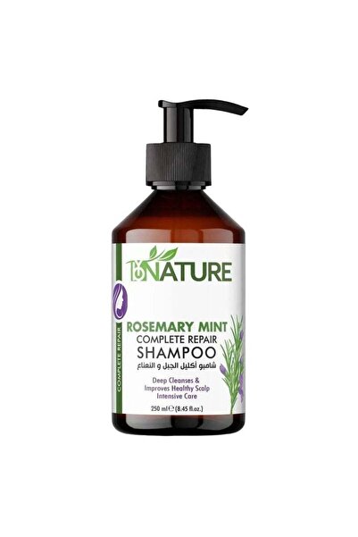 Bynature بلسم إصلاح كامل للشعر بخلاصة إكليل الجبل والنعناع 250 مل