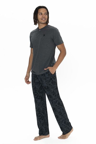 U.S. Polo Assn. Set de tricou cu pantaloni scurți de pijama din 3 piese Polo SUA