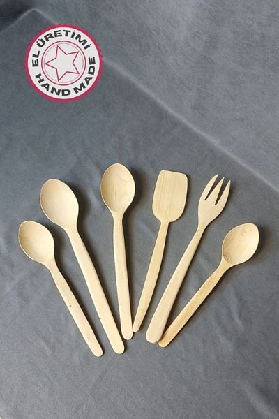 Uretti - Semra 8350 1712 Genuine Boxwood 6-Piece Cooking and Serving Set