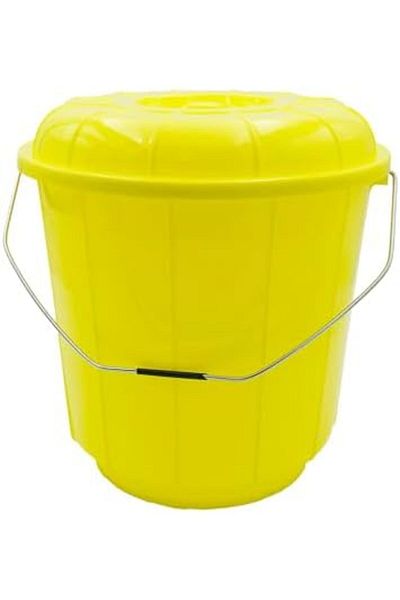 Ideal Pack Plastic Bucket with Lid – 20L Capacity | Heavy-Duty, Durable Storage Container for Home