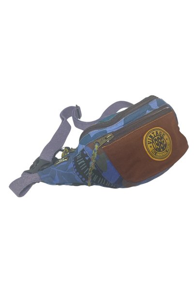 Old Cotton Vintage Shabby Freeback Waist Bag Colorful Kc Summer