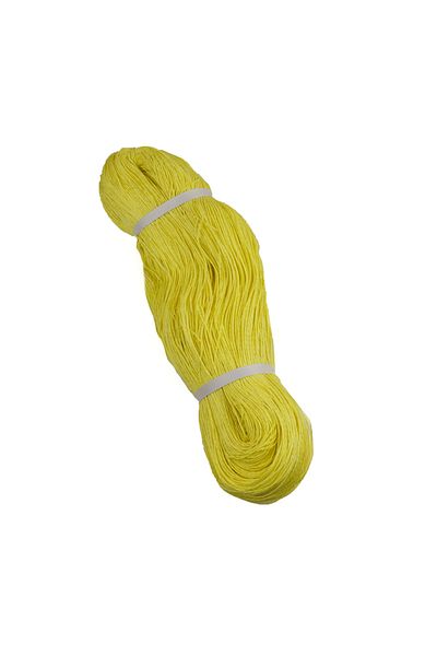 Prestij Boncuk Çile Paper String Bag and Hobby Hand Knitting String G17 Yellow 400-500 Gr