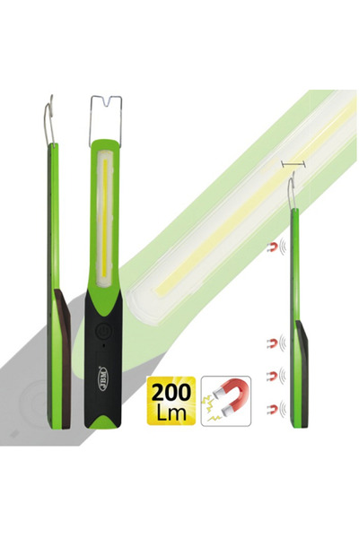 JBM Lampa Portabila Slim Led C.o.b. Cu Baterie Reincarcabila Jbm