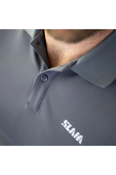 Slam Act Qd Polo Men's Gray T-Shirt Men's T-Shirt A108013S00