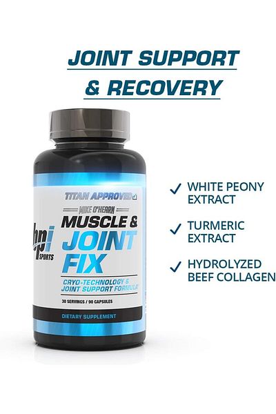 BPI SPORTS Muscle & Joint Fix, 90 Caps, 30 Servings