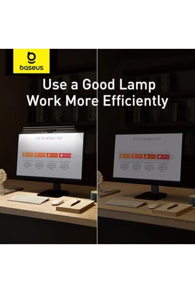 Baseus Computer Monitor Light Bar E-Reading USB Powered Monitor Clamp Lamp Dimmable Eye Protect Moni